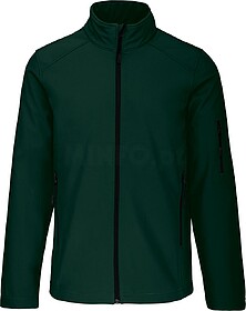 K401 Casaco softshell de homem tam: 3XL cor: Bottle Green : ...