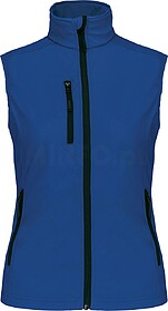 K404 Colete softshell de senhora tam: L cor: Dark Royal Blue...