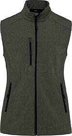 K404 Colete softshell de senhora tam: XL cor: Marl Green : K...