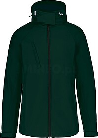K414 Blusão softshell de senhora com capuz amovível tam: X...