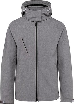 Blusão softshell de senhora com capuz amovível K414