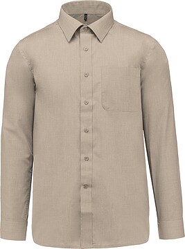 Camisa popeline poliéster/ algodão de tratamento fácil K545