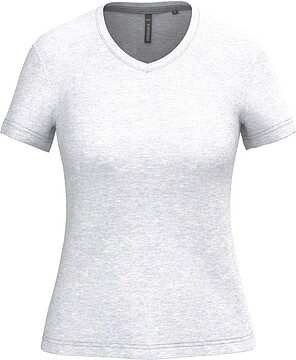 T-shirt de senhora de manga curta e decote V K381
