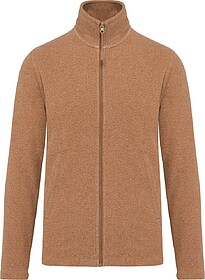 K911A Casaco micropolar de homem tam: 4XL cor: Camel Heather...