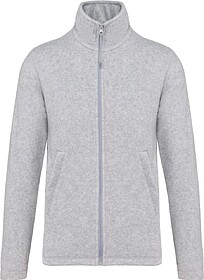 K911A Casaco micropolar de homem tam: L cor: Ash Heather : K...