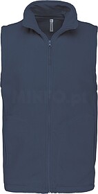 K913 Colete micropolar de homem tam: XL cor: Deep Blue : Kar...