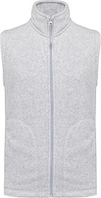 K913A Colete micropolar de homem tam: XL cor: Ash Heather : ...