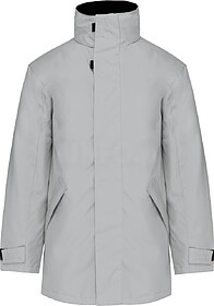 K677 Parka - acolchoada tam: S cor: Snow Grey : Kariban Teci...