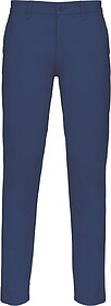 K740 Calças chino de homem tam: 54 cor: Deep Blue : Kariban...