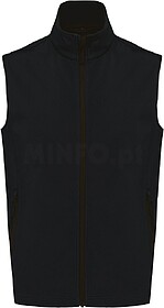 K426 Colete softshell 2 camadas eco-responsável unissexo ta...