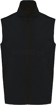 Colete softshell 2 camadas eco-responsável unissexo K426