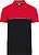 Polo bicolor de manga curta eco-responsável unissexo WK210 - imagem 1