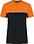 T-shirt bicolor eco-responsável de manga curta unissexo WK304 - imagem 1