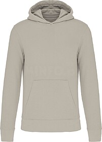 K4029C Sweatshirt eco-responsável com capuz de criança tam...