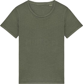 NS316 T-shirt eco-responsável com aspecto lavado de senhora...