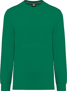 T-shirt eco-responsável de manga comprida unissexo WK303