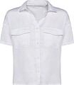 Camisa eco-responsável oversize em liocel de senhora SP514