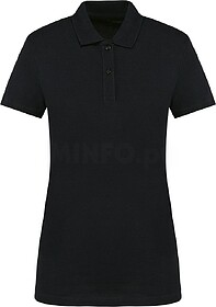 PK201 Polo Supima® de manga curta de senhora tam: M cor: Bl...