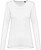 T-shirt Supima® decote V de manga comprida de senhora PK307 - imagem 1