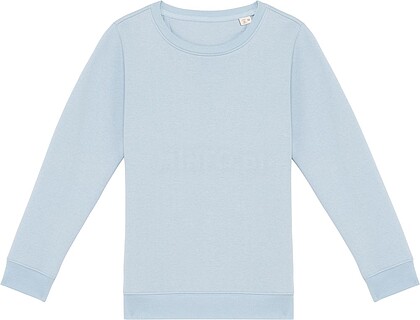 Sweatshirt eco-responsável decote redondo de criança NS403