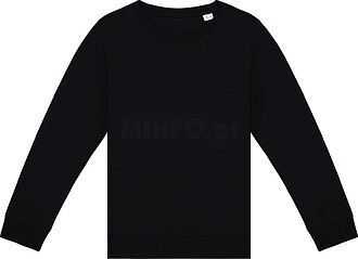 NS403 Sweatshirt eco-responsável decote redondo de criança...