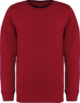Sweatshirt eco-responsável decote redondo de criança NS403