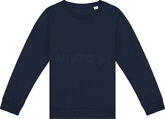 NS403 Sweatshirt eco-responsável decote redondo de criança...