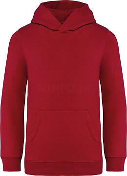 Sweatshirt eco-responsável com capuz de criança NS404