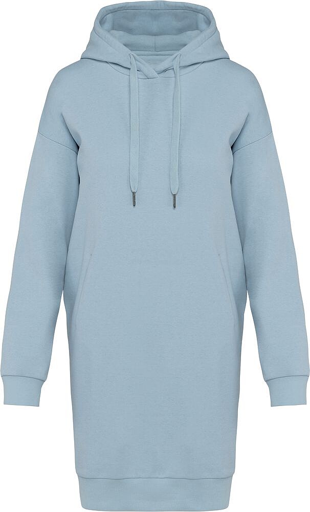 Vestido sweatshirt eco-responsável com capuz de senhora NS5005