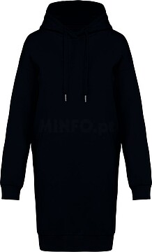 Vestido sweatshirt eco-responsável com capuz de senhora NS5005