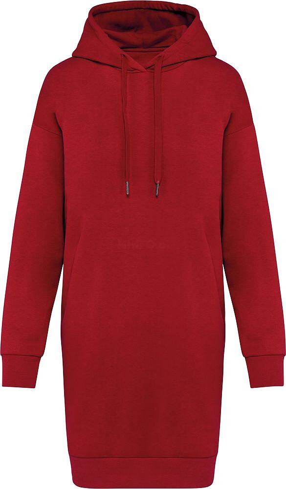 Vestido sweatshirt eco-responsável com capuz de senhora NS5005