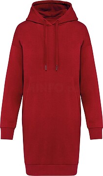 Vestido sweatshirt eco-responsável com capuz de senhora NS5005