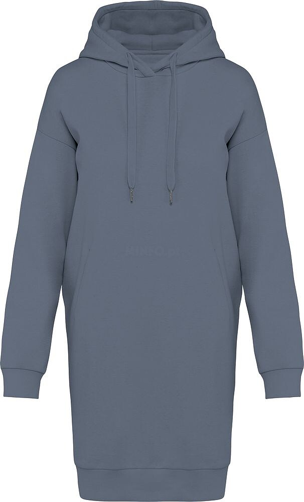Vestido sweatshirt eco-responsável com capuz de senhora NS5005