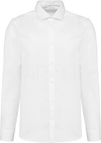 PK502 Camisa Oxford Pinpoint manga comprida de homem tam: M ...