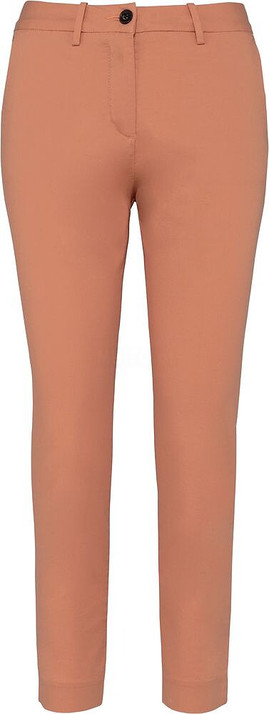 Calças chino 7/8 eco-responsáveis de senhora NS737