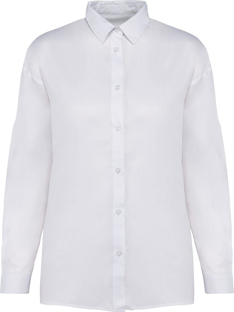 Camisa eco-responsável em liocel de senhora SP515