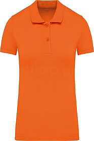K2026C Polo piqué Bio180 de senhora tam: S cor: Orange : Ka...