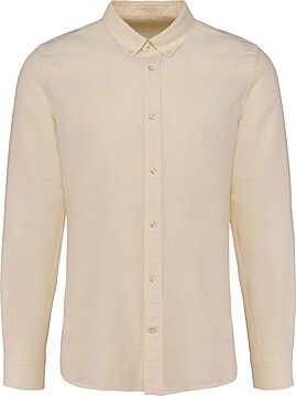 Camisa Oxford manga comprida de homem PK503