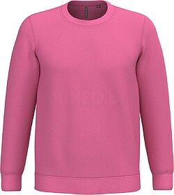 K474 Sweatshirt com decote redondo tam: L cor: Candyfloss : ...