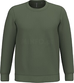 K474 Sweatshirt com decote redondo tam: XL cor: Caper Green ...