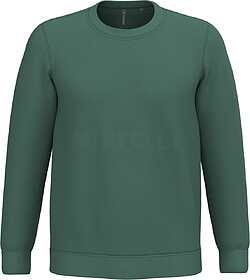 K474 Sweatshirt com decote redondo tam: XL cor: Earthy Green...