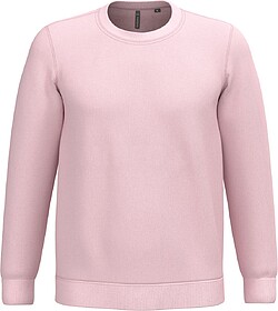 K474 Sweatshirt com decote redondo tam: L cor: Pale Pink : K...