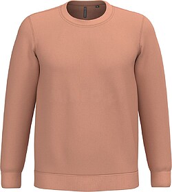 K474 Sweatshirt com decote redondo tam: S cor: Peach : Karib...