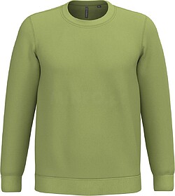K474 Sweatshirt com decote redondo tam: XL cor: Pistachio : ...