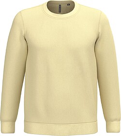 K474 Sweatshirt com decote redondo tam: S cor: Straw Yellow ...