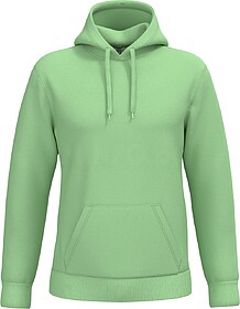 K476 Sweatshirt de homem com capuz tam: XS cor: Apple Green ...