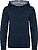 Sweatshirt com capuz em contraste estampado de criança K4014 - imagem 1