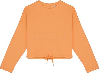 NS429 Sweatshirt eco-respons&rsquo;ável decote redondo over...