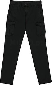 NS740 Calças cargo eco-responsáveis com aspecto lavado de ...