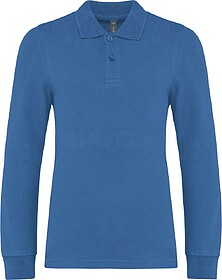K269 Polo de manga comprida de criança tam: 12/14 years (12...